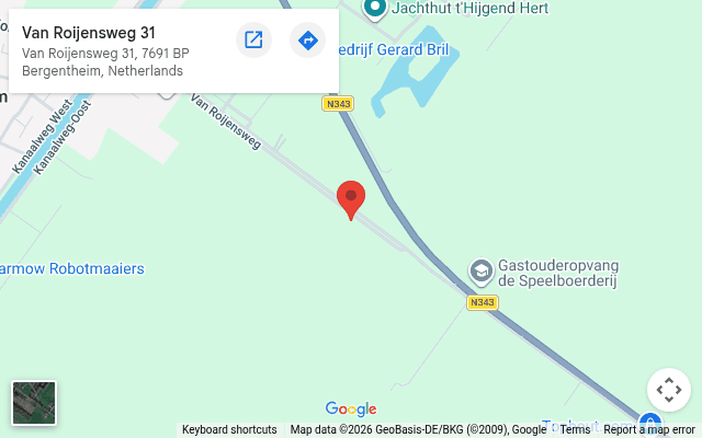Locatie van Autorijschool Jolanda op de kaart: Van Roijensweg 31 in Bergentheim
